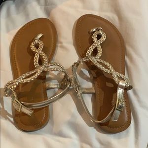 Gold Sandals